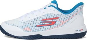 Skechers Mens Respected Garret Pickleball Shoes Side
